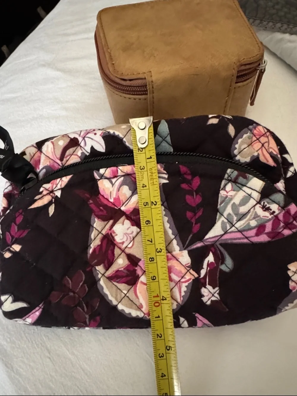 Vera Bradley Women's Cotton Medium Cosmetic Makeup Organizer Bag
